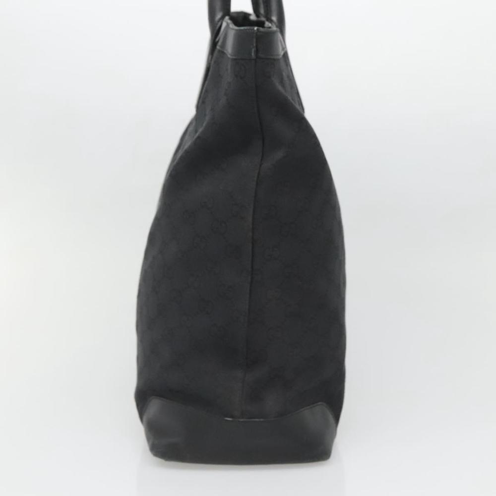 GUCCI GG Canvas Sherry Line Hand Bag Black Silver 002 1093 Auth ep10440 - Picture 4 of 16